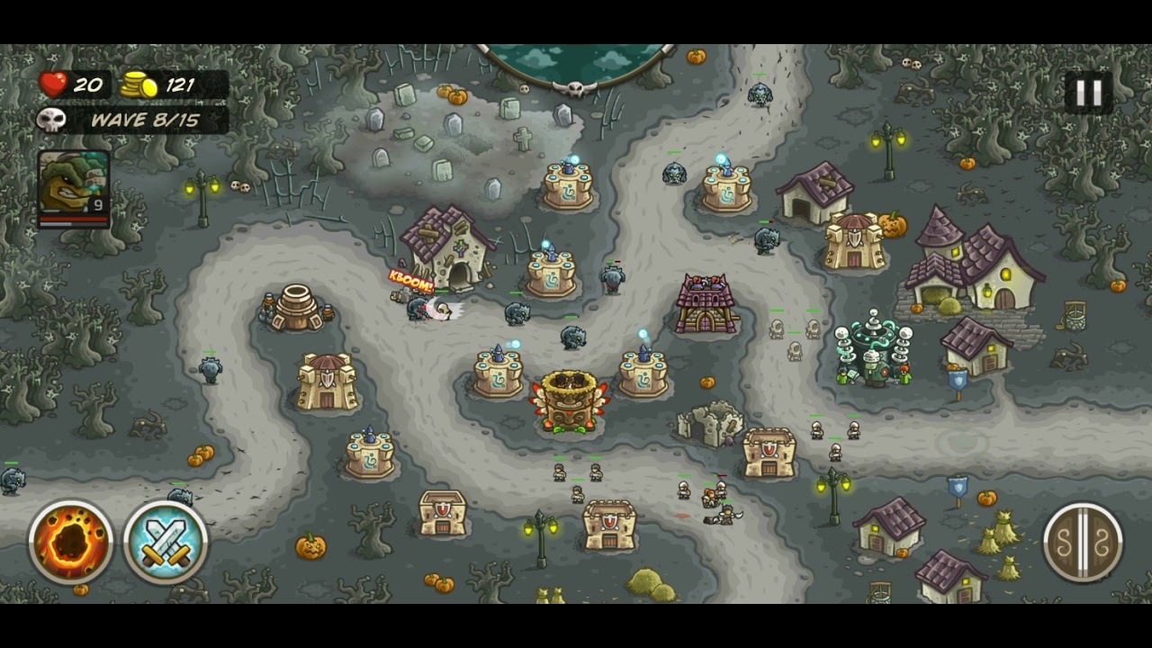 kingdom rush frontiers normal campaign Bonesburg