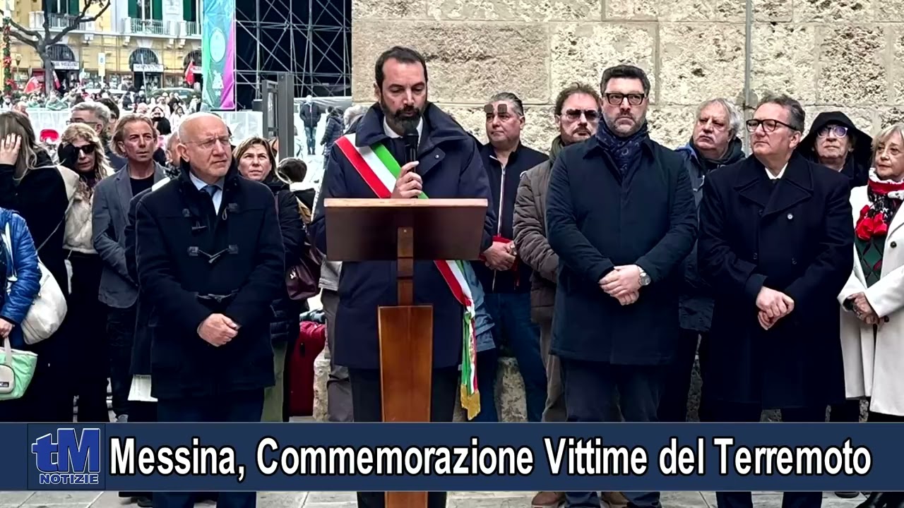 Messina, Commemorazione Vittime del Terremoto