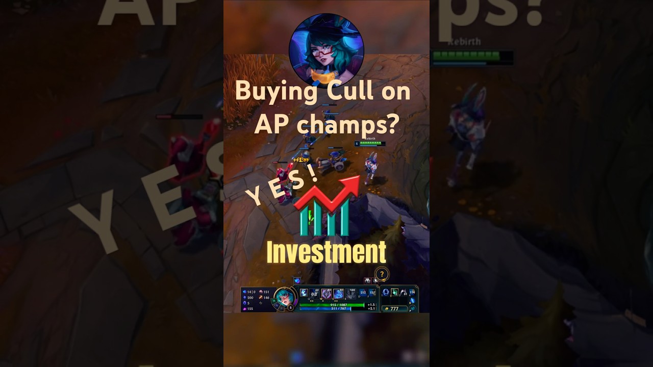 Cull on AP Champs IS GOOD! #leagueoflegends #aurora#gwen #trundle #ryze #investment