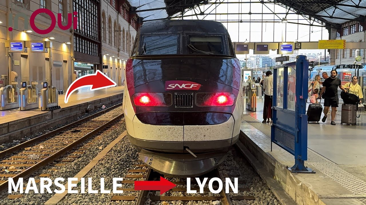 Riding France's Fastest Train _ Marseille to Lyon 4K 60 FPS-HDR