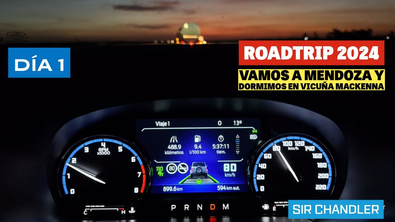 VIAJE A MENDOZA 🇦🇷 EN COCHE 🚗  - PARAMOS EN VICUNA MACKENNA (CÓRDOBA) - DÍA 1