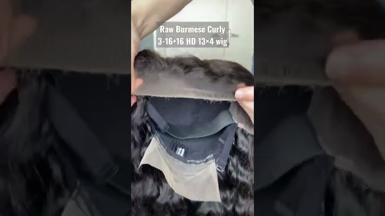【Donors Hair Review】 Raw Burmese Curly| Lace Front Wig| HD lace 🔥#lacefrontwig #rawhair #wigs