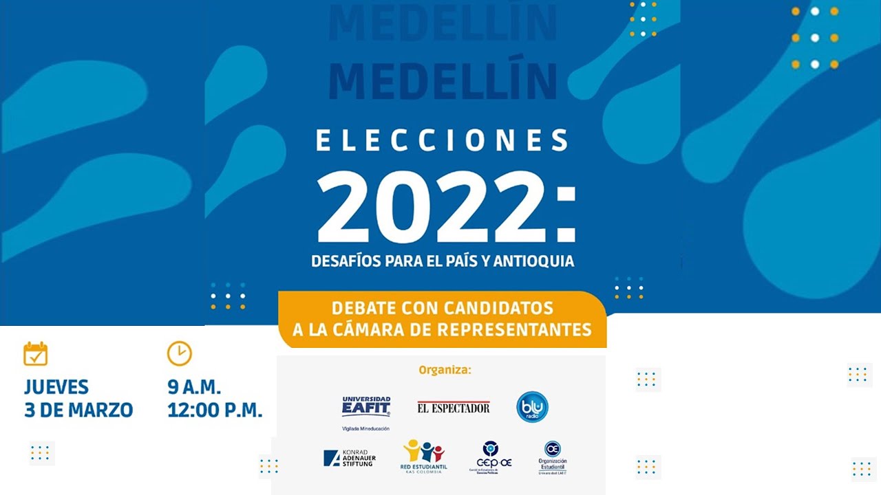 Debate con candidatos a la Cámara de Representantes