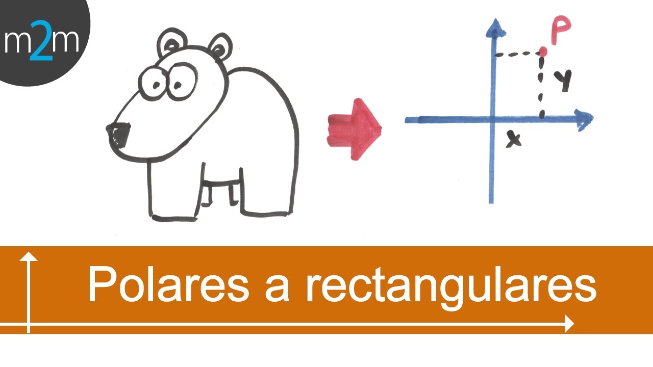 Convertir coordenadas polares a rectangulares (cartesianas)