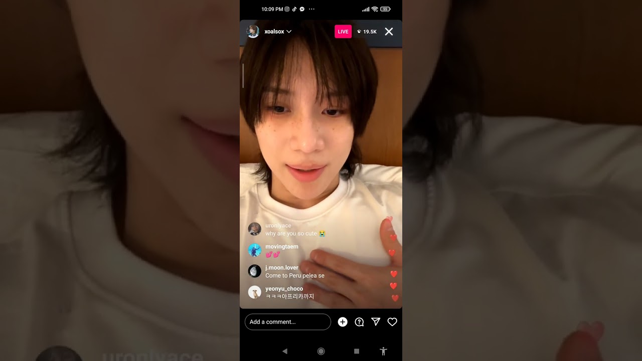 TAEMIN (xoalsox) INSTAGRAM LIVE UPDATE TODAY 22 November 2023