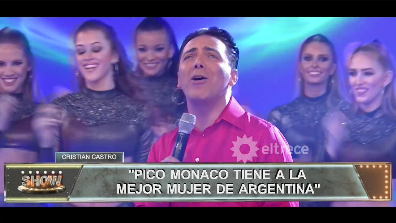 Cristian Castro piropeó a una desquiciada Pampita ¿Qué opinará Pico Mónaco?
