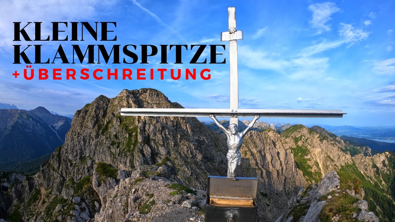 Kleine Klammspitze  - &Uuml;berschreitung der Klammspitzen - Ammergauer Alpen