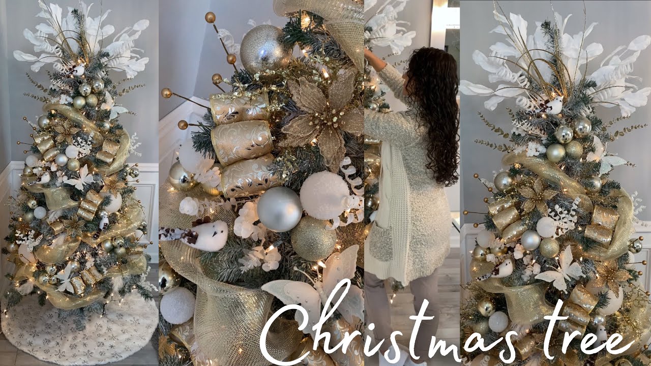 DECORA TU ÁRBOL DE NAVIDAD ELEGANTE |NAVIDAD 2021| Christmas tree decor| #LauraWeymanDecolin