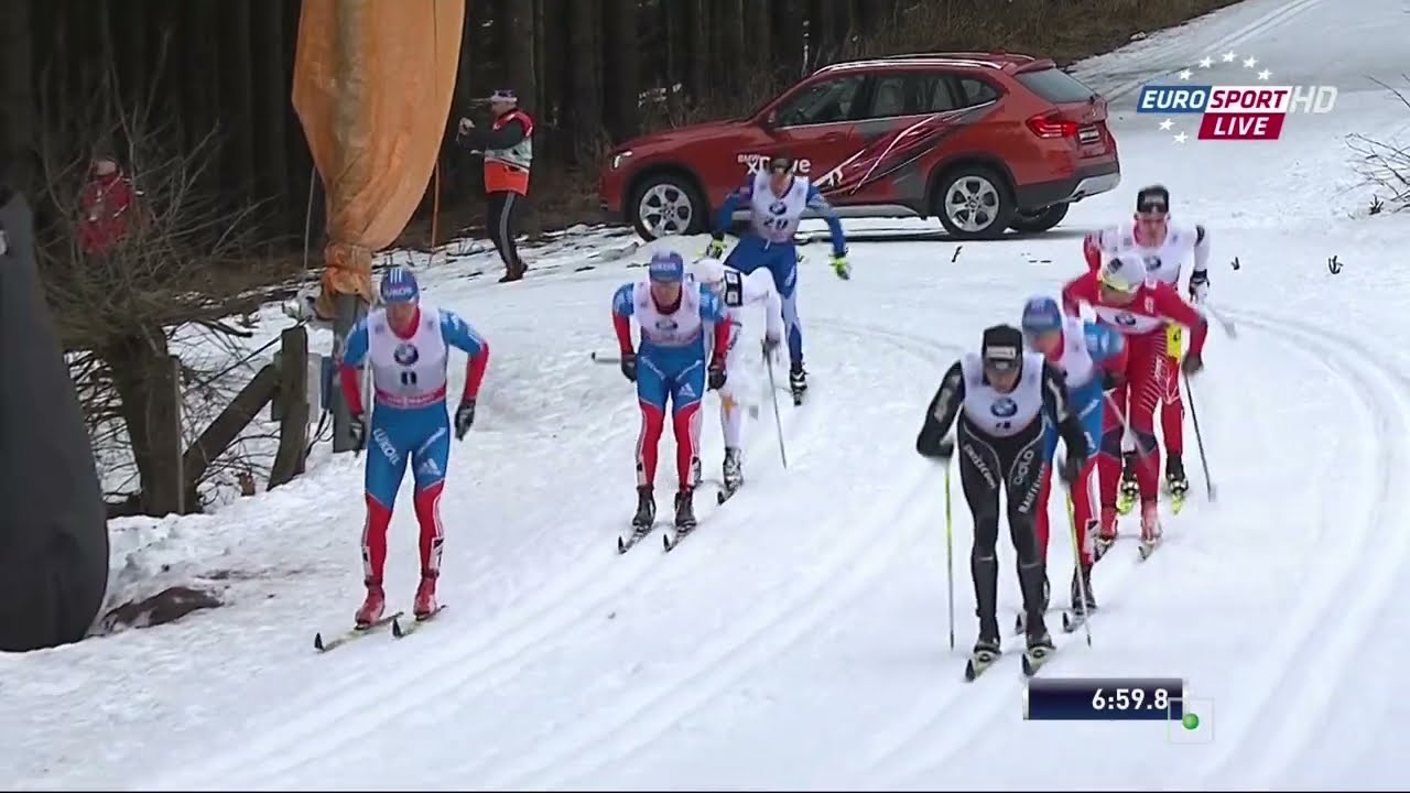 Tour de Ski 2012-2013 | Men's pursuit 15 km Classic Race | Stage 2. Cross-Country Skiing Highlights