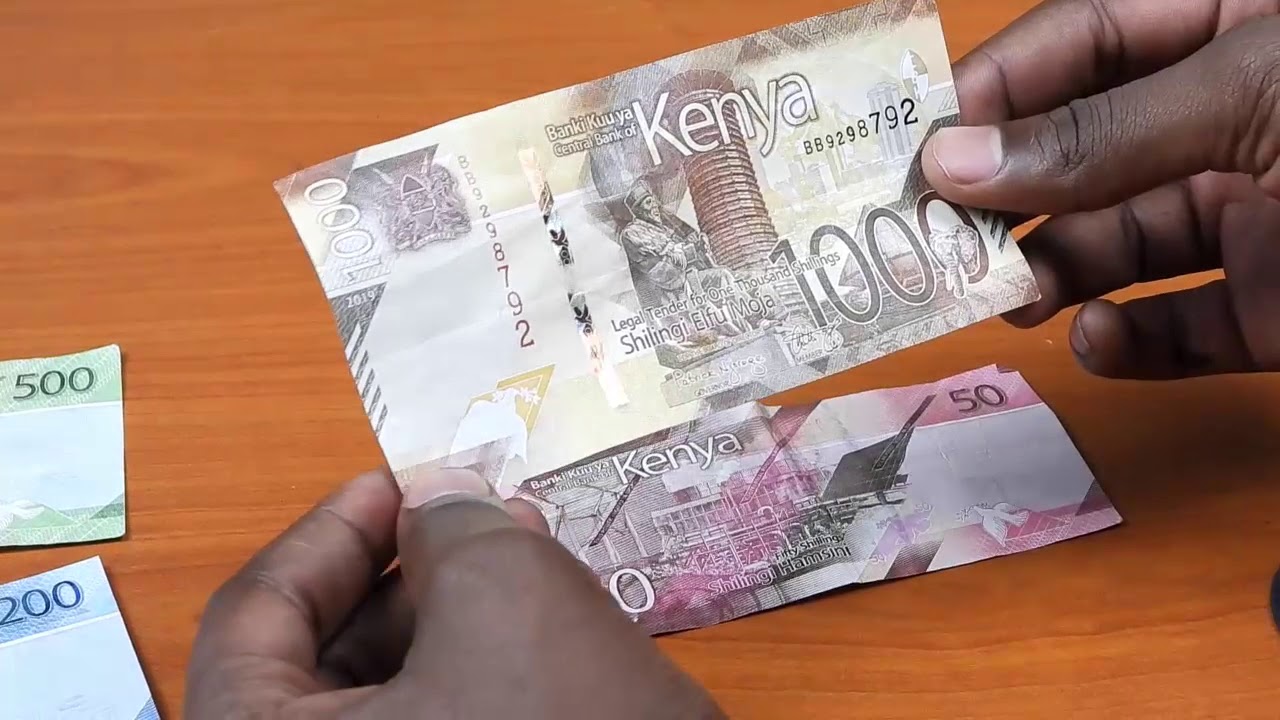 Features of the new Kenyan currency notes.
