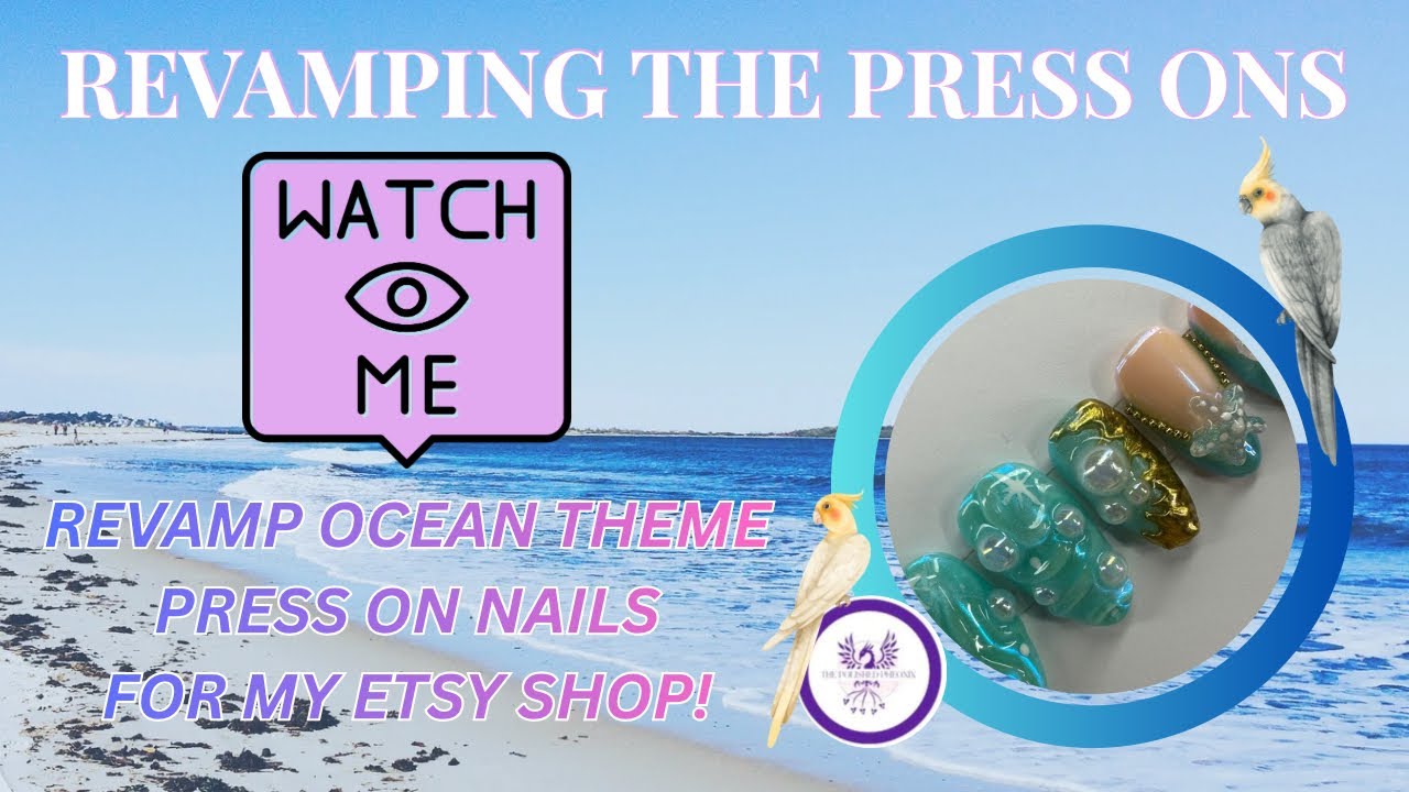 MAKING PRESS ON NAILS - Revamping My Press On Nail Business - Watch Me Work