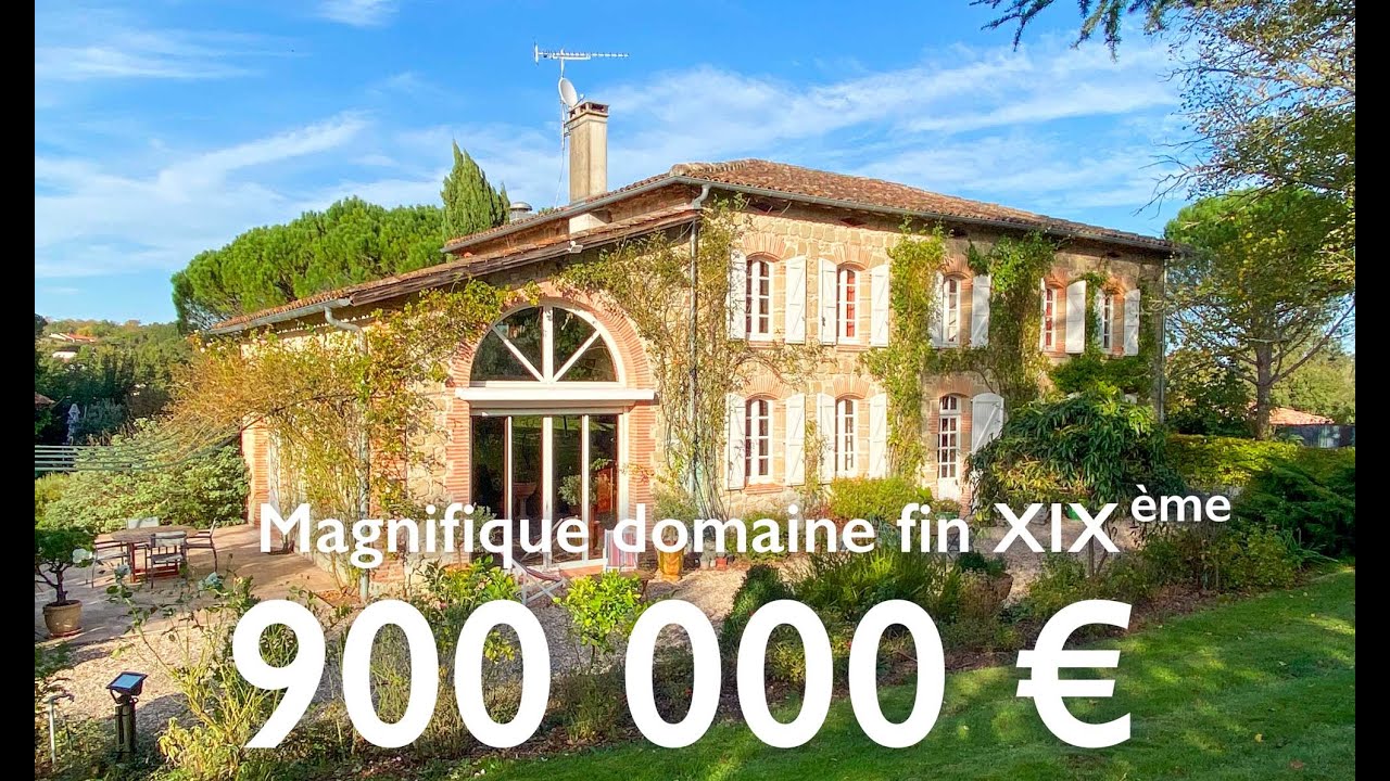 Magnifique Domaine fin XIX° Siècle aux portes de LAVAUR
