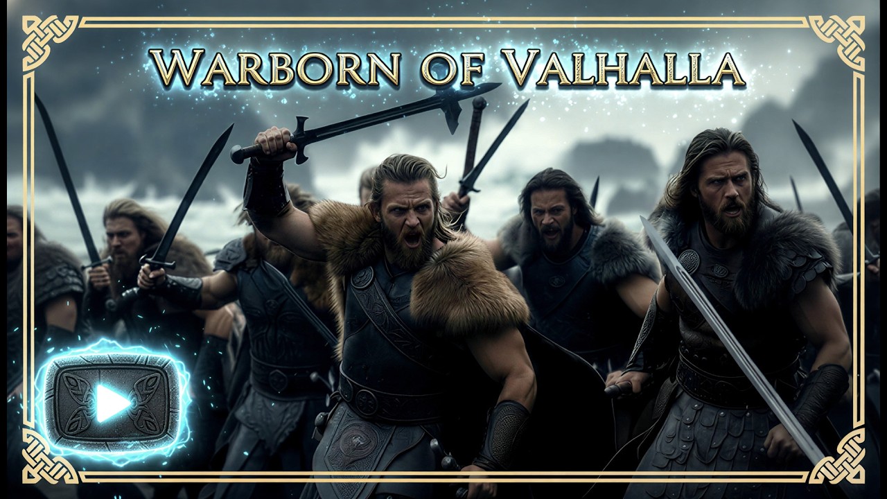 [M/V]⚔️Warborn of Valhalla | Dark Nordic Epic War Song🔥 #epicmusic #nordicsong  #epicsoundtrack