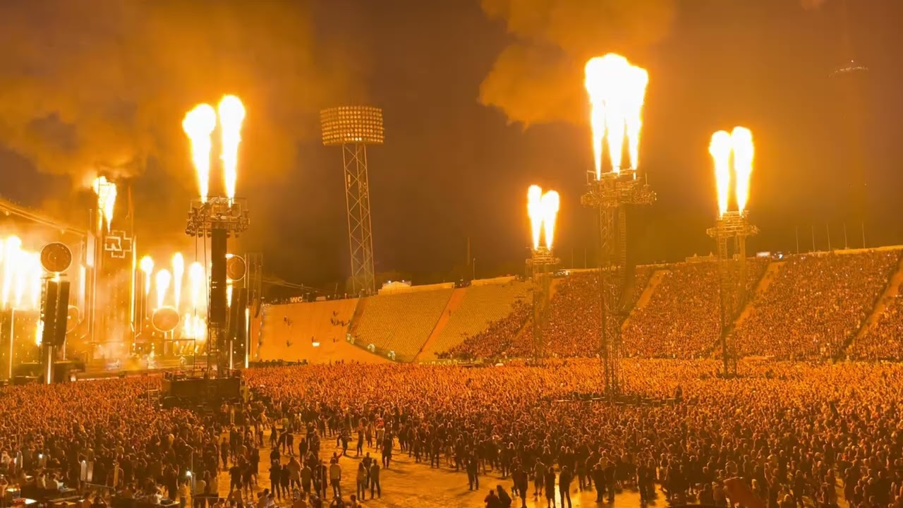 Rammstein „Sonne“ Live @ Olympiastadion München 2023 (4K HDR)
