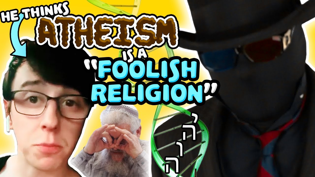 Car Christian Says Atheism is a FOOLISH RELIGION - A Response