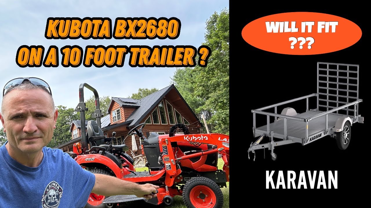 Can This Karavan Aluminum Trailer Haul My Kubota Tractor?