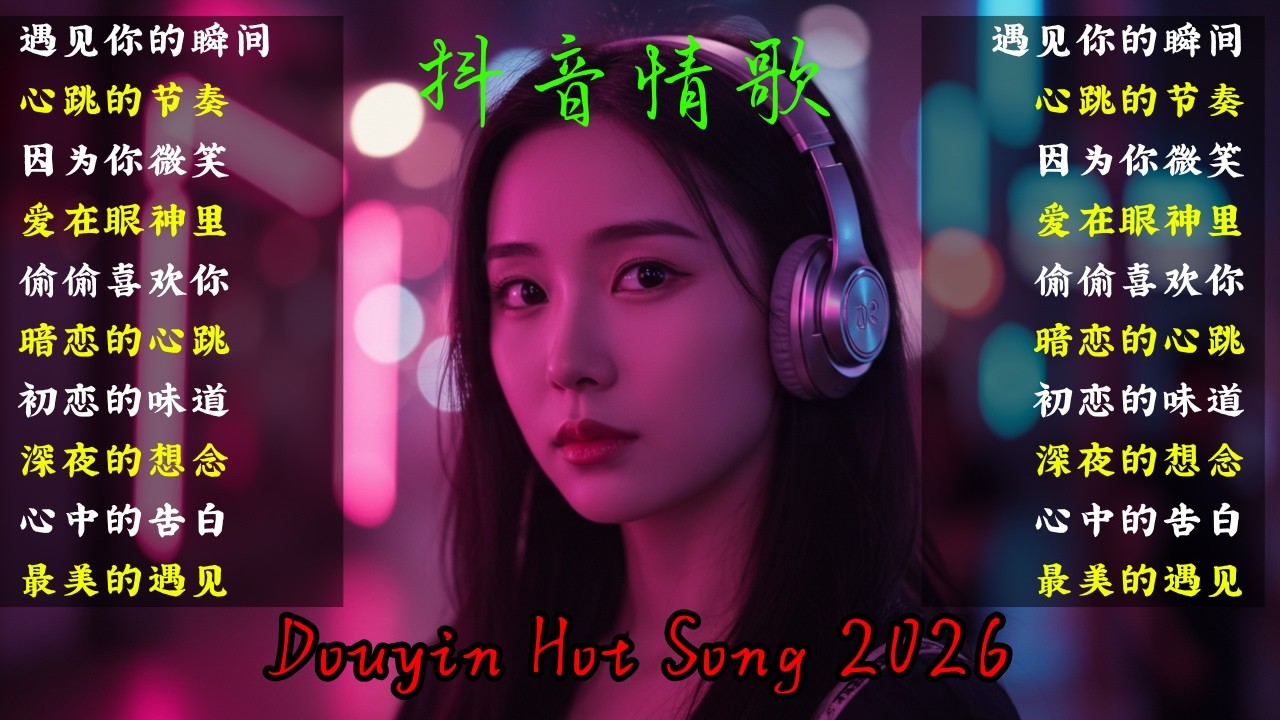 2026 中文歌曲排行榜 🔥 抖音熱門歌曲 + KKBOX華語單曲排行週榜