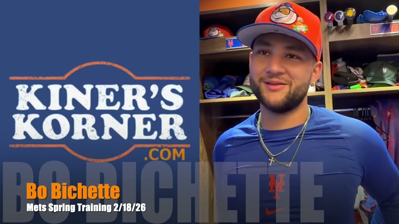 Bo Bichette Mets Spring Training 2/18/26