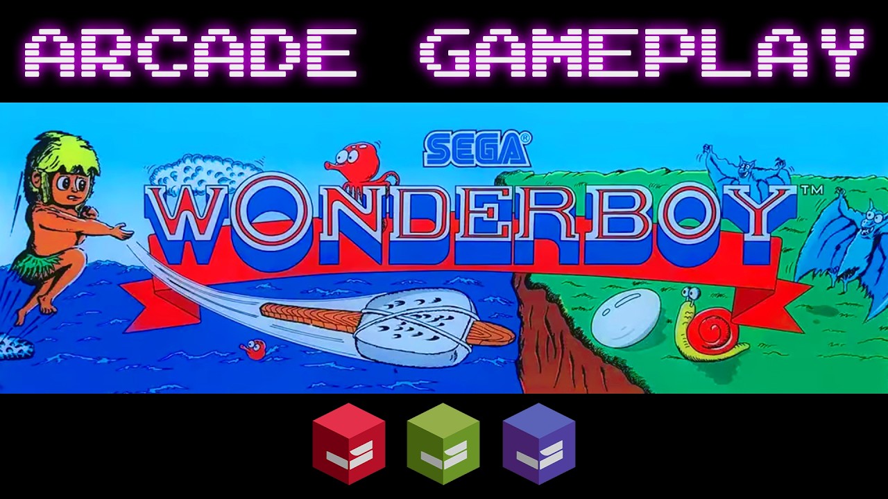 WONDER BOY (Resumen) | #Arcade #gameplay 🕹️