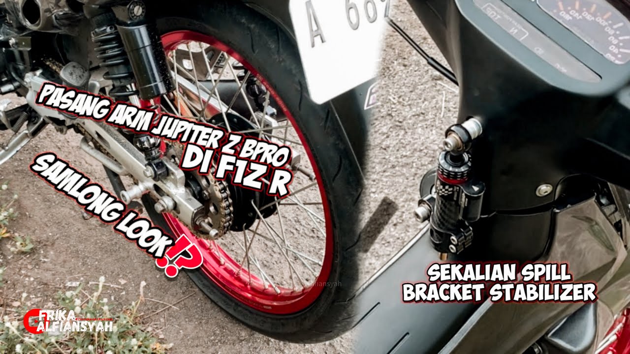 SAMLONG LOOK! PASANG SWING ARM BPRO JUPITER Z DI F1Z R‼️PAKSA N PAKSA PNP⁉️