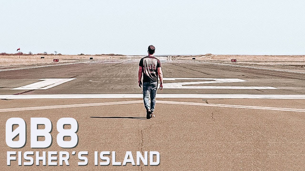 GHOST Airport! Fisher's Island (0B8) - 1,800ft Runway