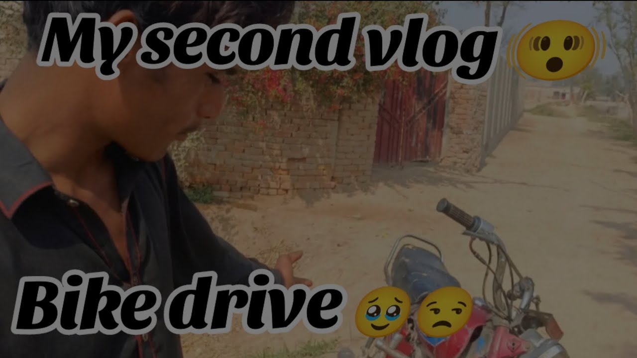 My second vlog 😜 bike driving 😢😭.My art chenal.brothers vlogger arts ( 4 million + subscribes )