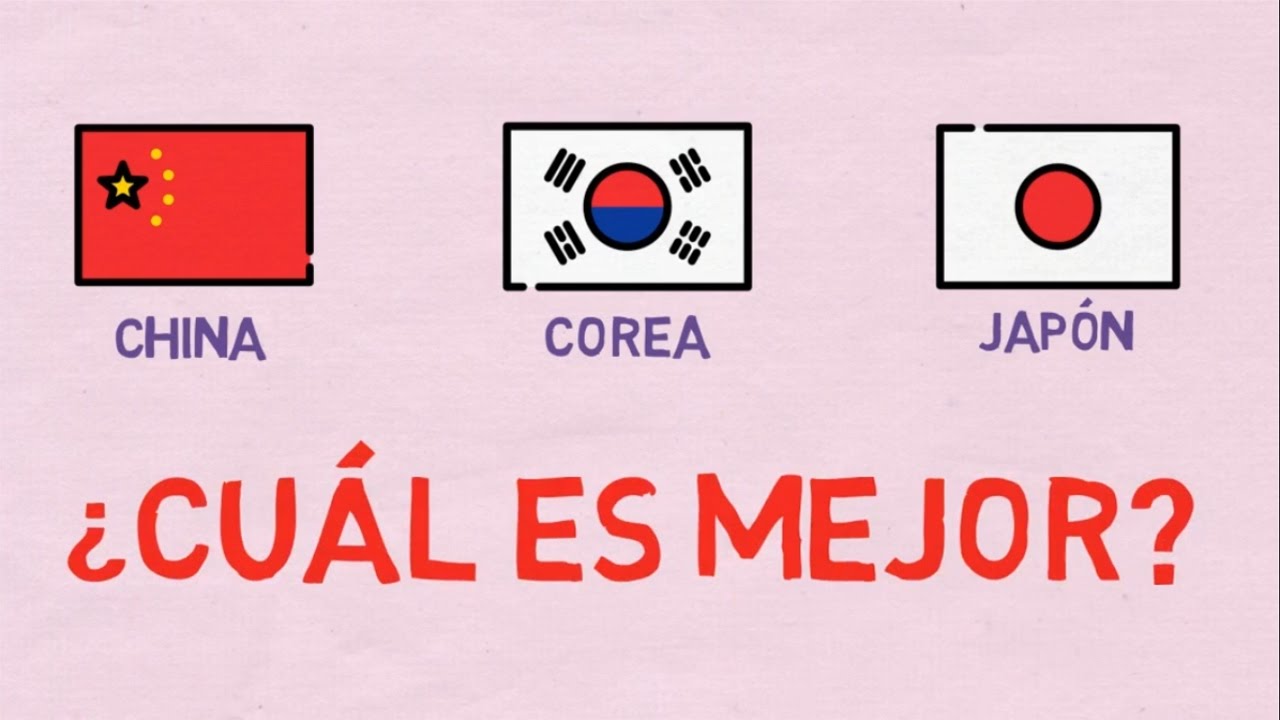 China, Corea o Japón, ¿cuál es mejor?