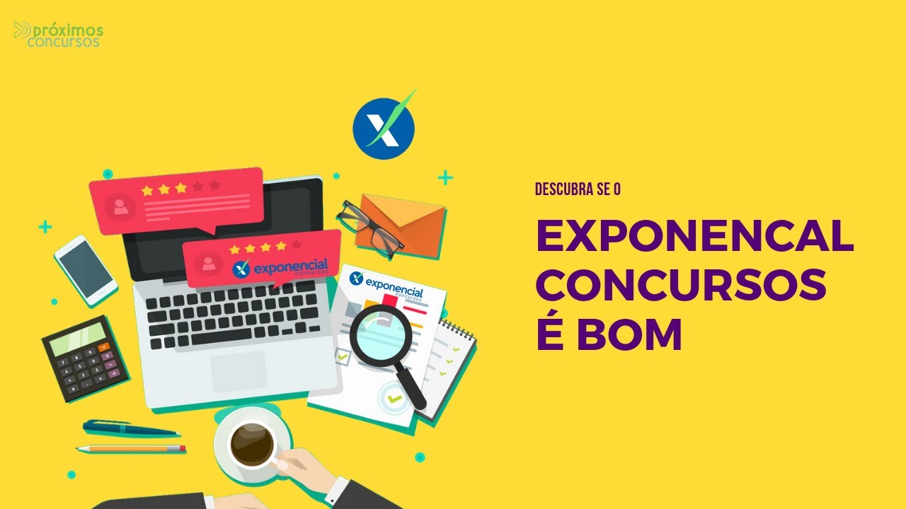 O Exponencial Concursos &eacute; bom? &Eacute; suficiente para Aprova&ccedil;&atilde;o? [An&aacute;lise completa ]