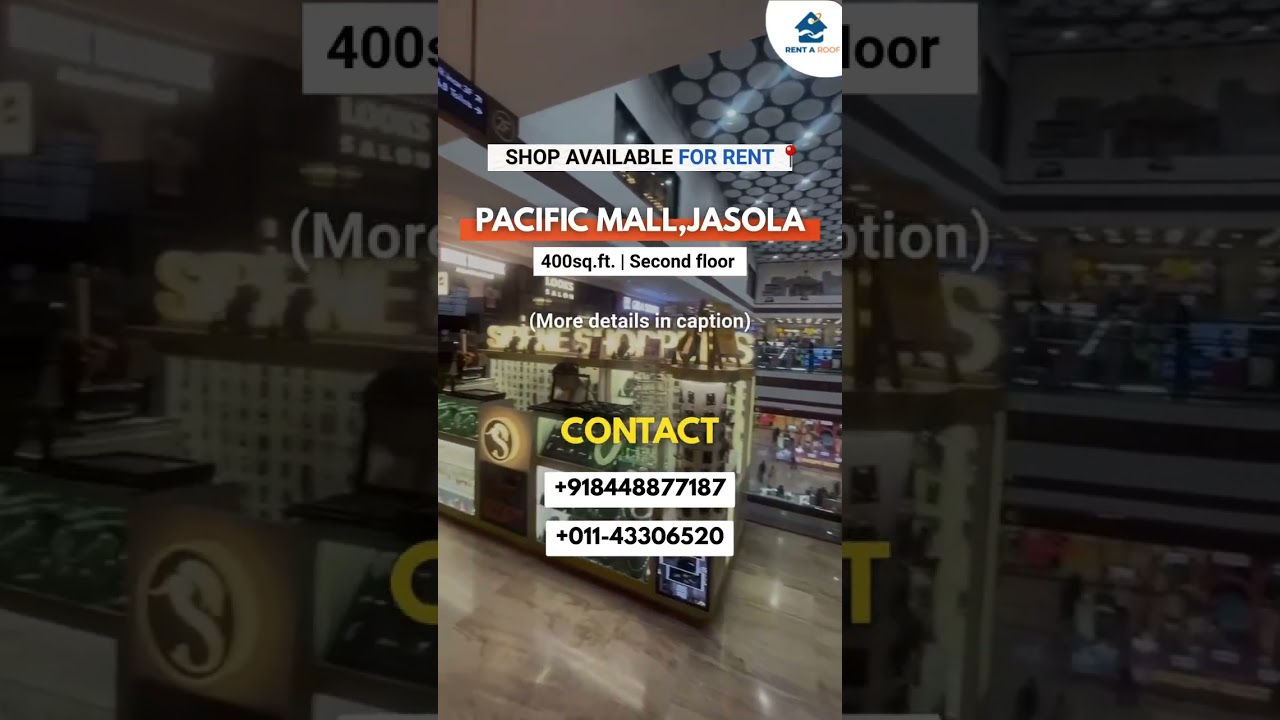 RETAIL SHOP FOR RENT IN PACIFIC MALL, SOUTH DELHI | Kiosks, Boutiques & Niche Brands #forrent