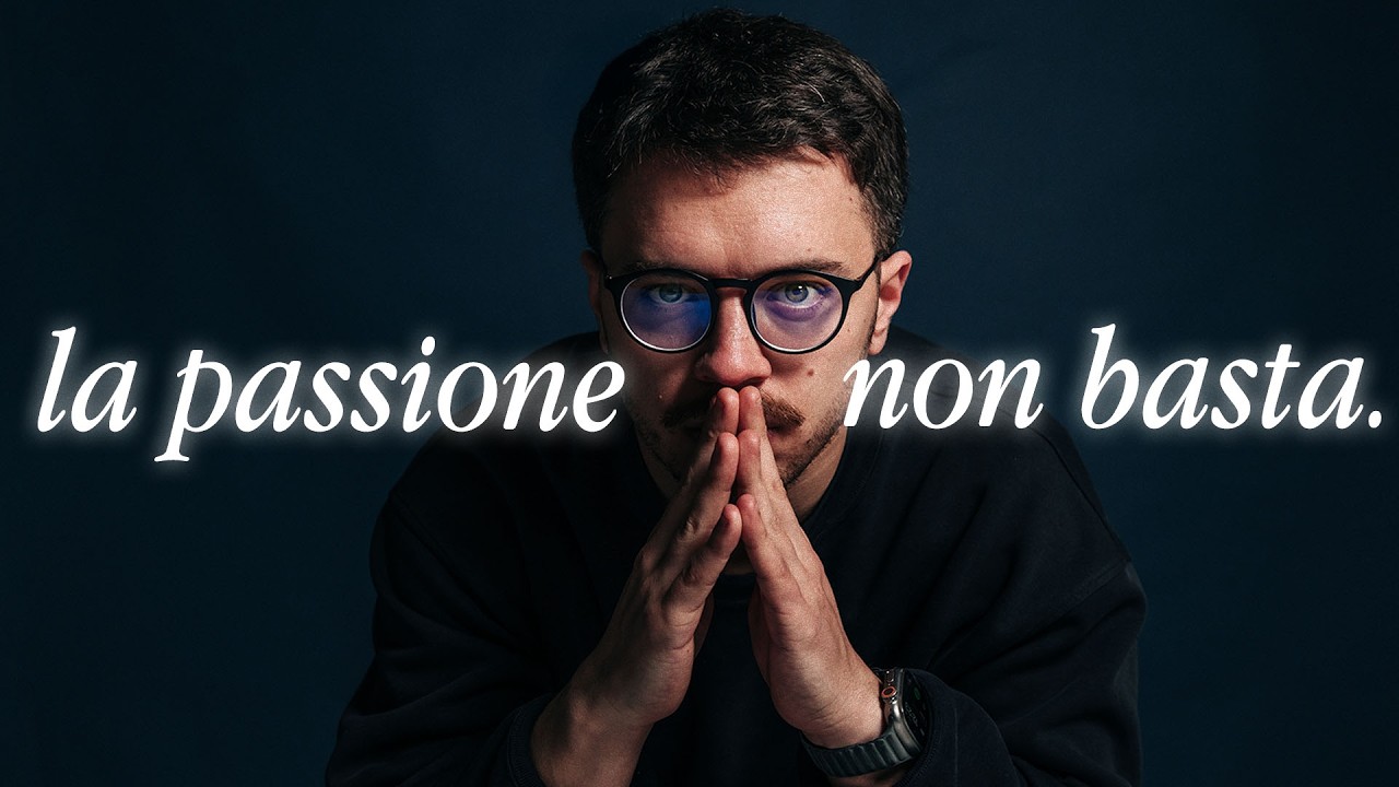 La PASSIONE NON ti fa LAVORARE.