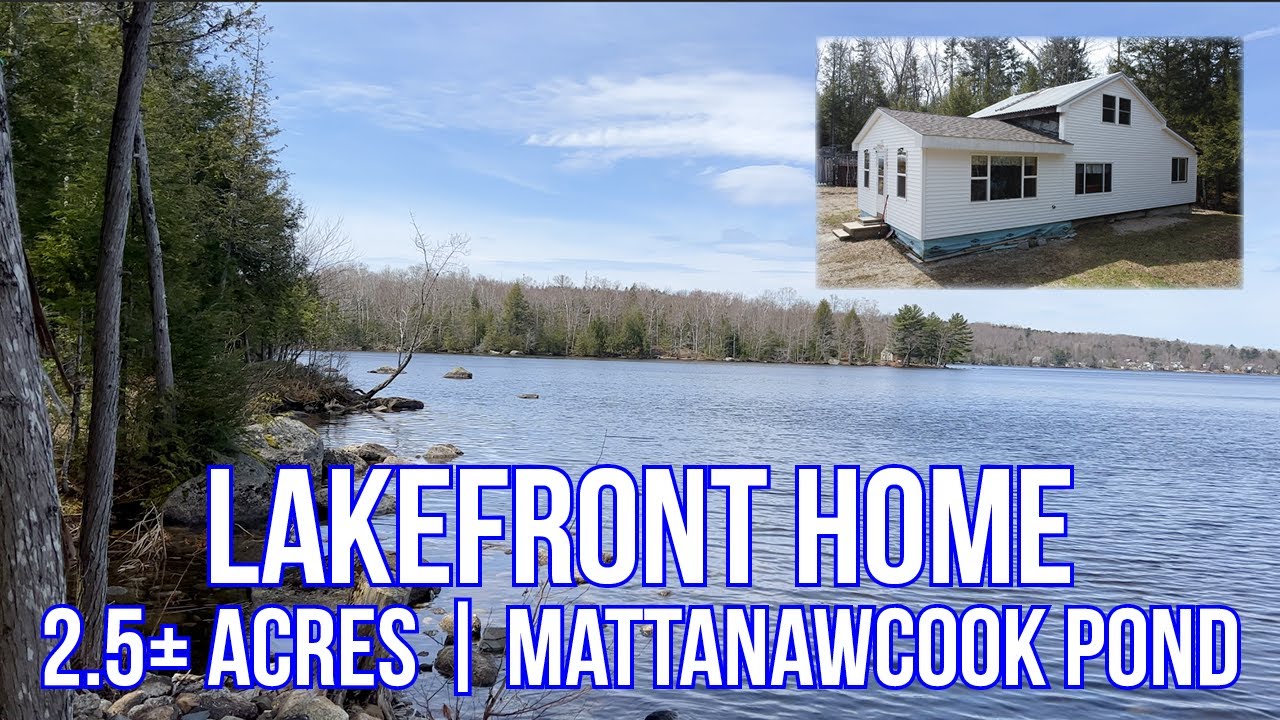 Off-Grid Lakefront Home | Maine Real Estate