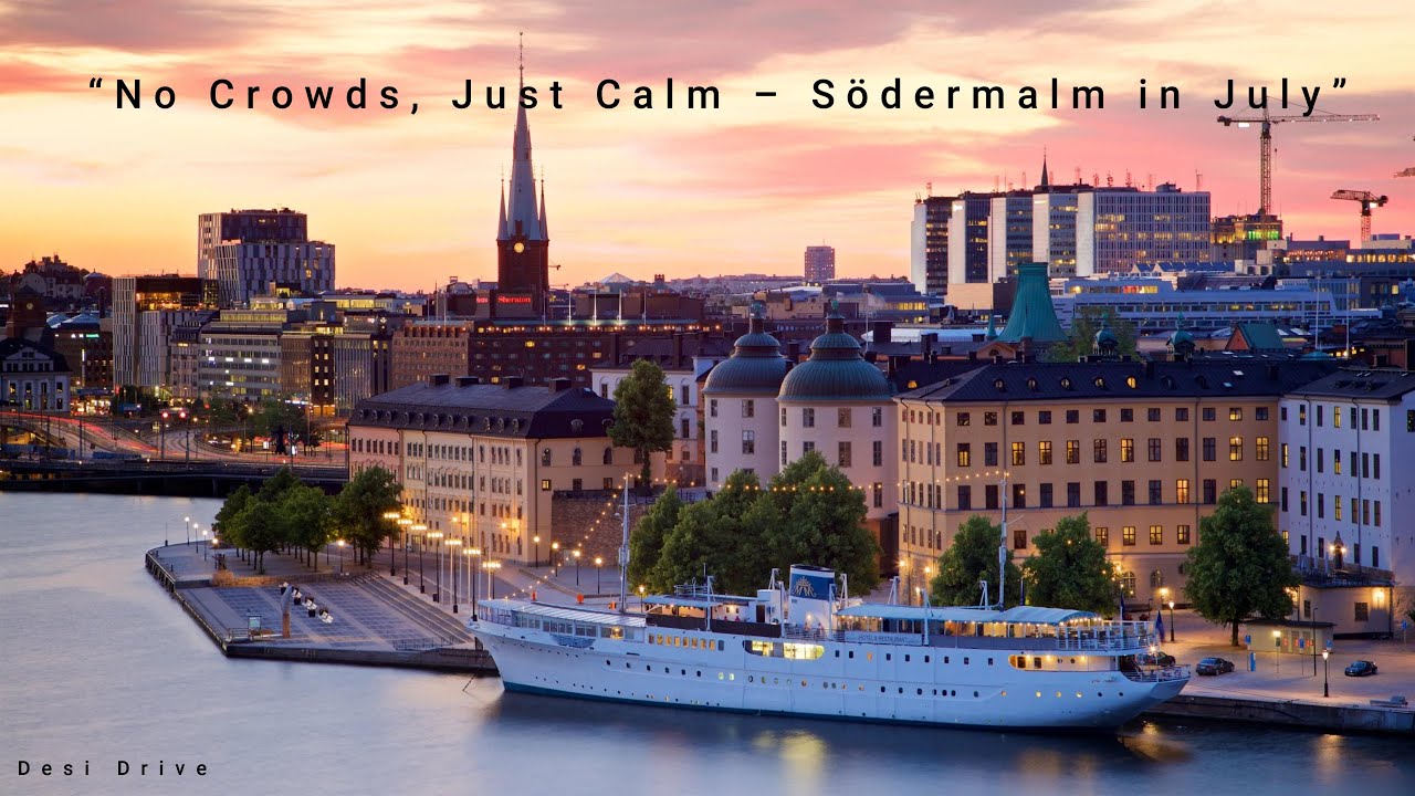 4K Driving the Heart of Stockholm – Södermalm Streets