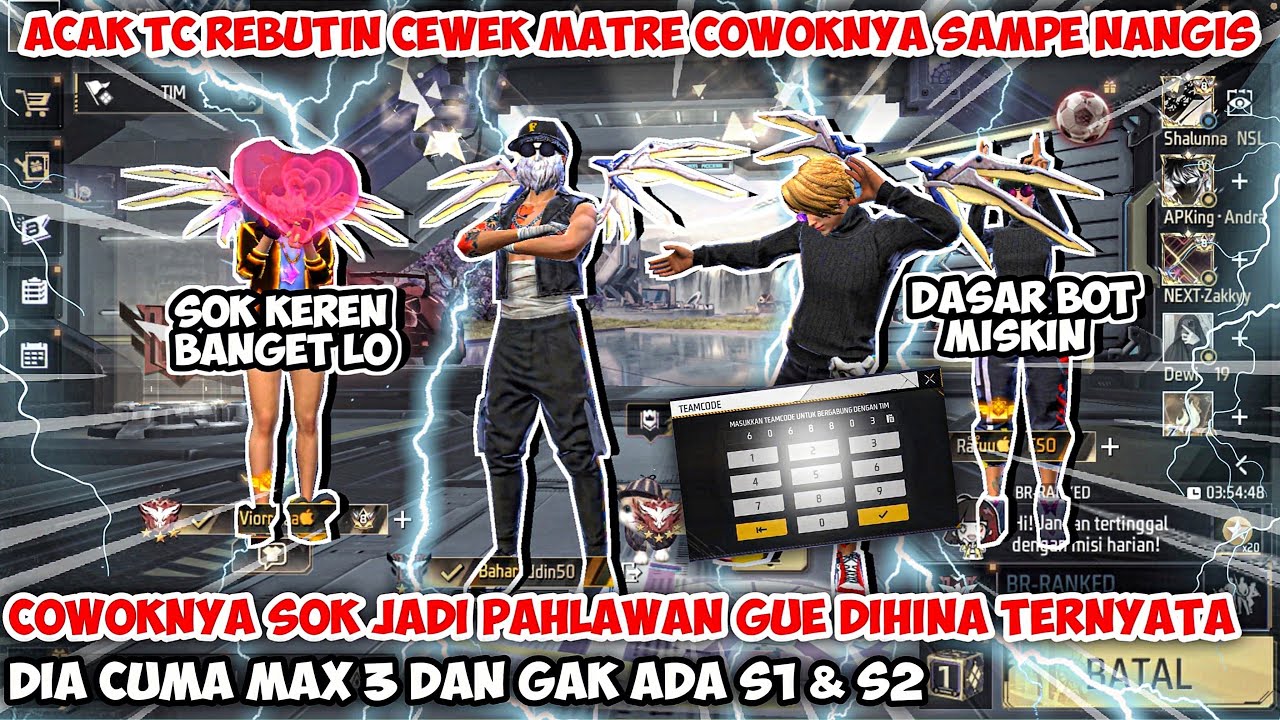 ACAK ACAK TC REBUTIN CEWEK MATRE  COWOKNYA SAMPE NANGIS TERNYATA GAK PUNYA S1 & S2 DIA CUMA MAX 3🤣