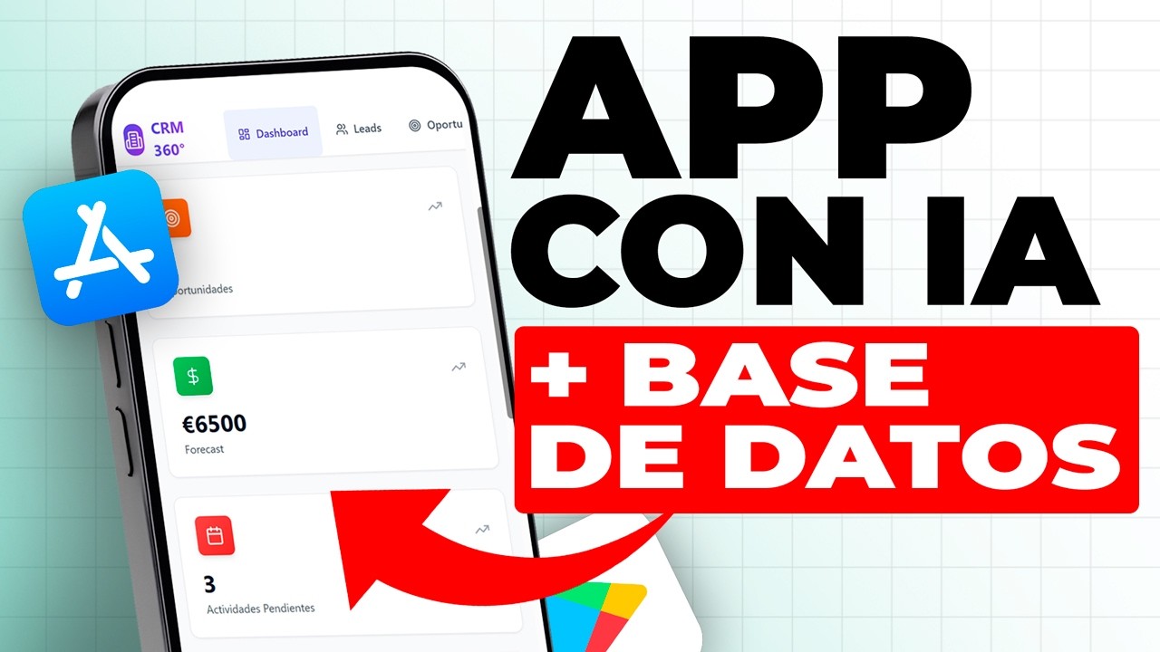 Crear tu APP con IA (con Base de Datos) Sin Saber Programar