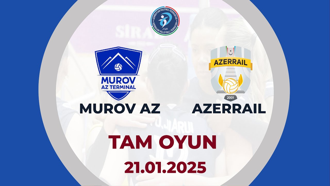 Murov Az Terminal 3:2 Azerraıl | Voleybol, Azərbaycan çempionatı, qadınlar | TAM OYUN