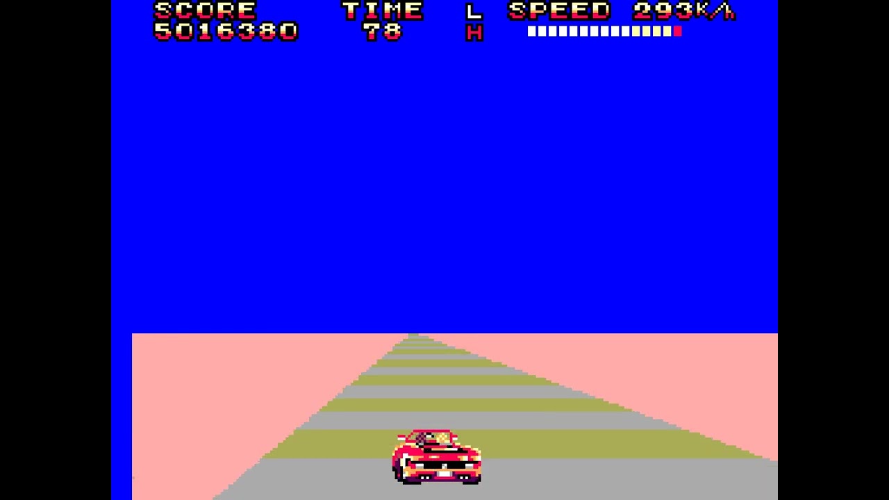 OutRun 3D (1989 - Sega Master System) - Longplay