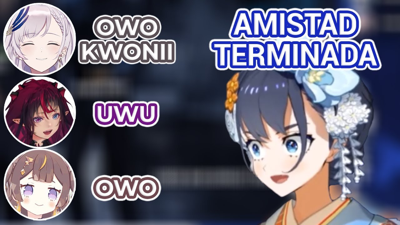 Kronii casi enloquece con el uwu de Irys, Anya y Reine (Hololive Sub Español)