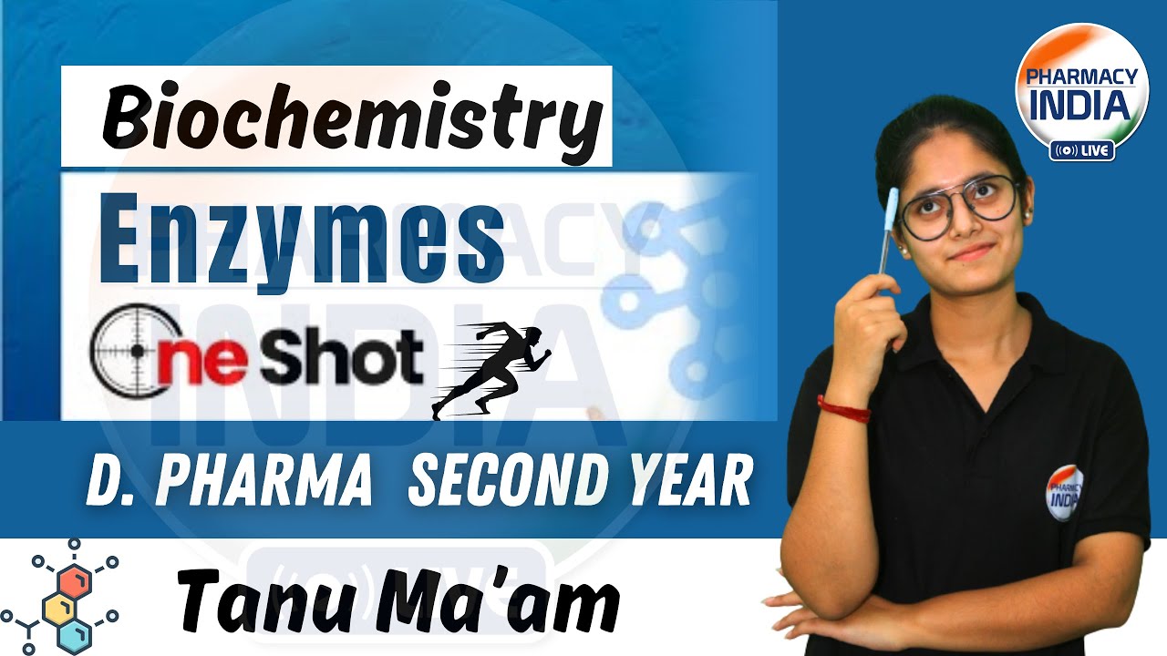 ONE SHOT | Enzymes | Biochemistry | D.PHARMA | SECOND YEAR #dpharma #biochemistry #exitexam