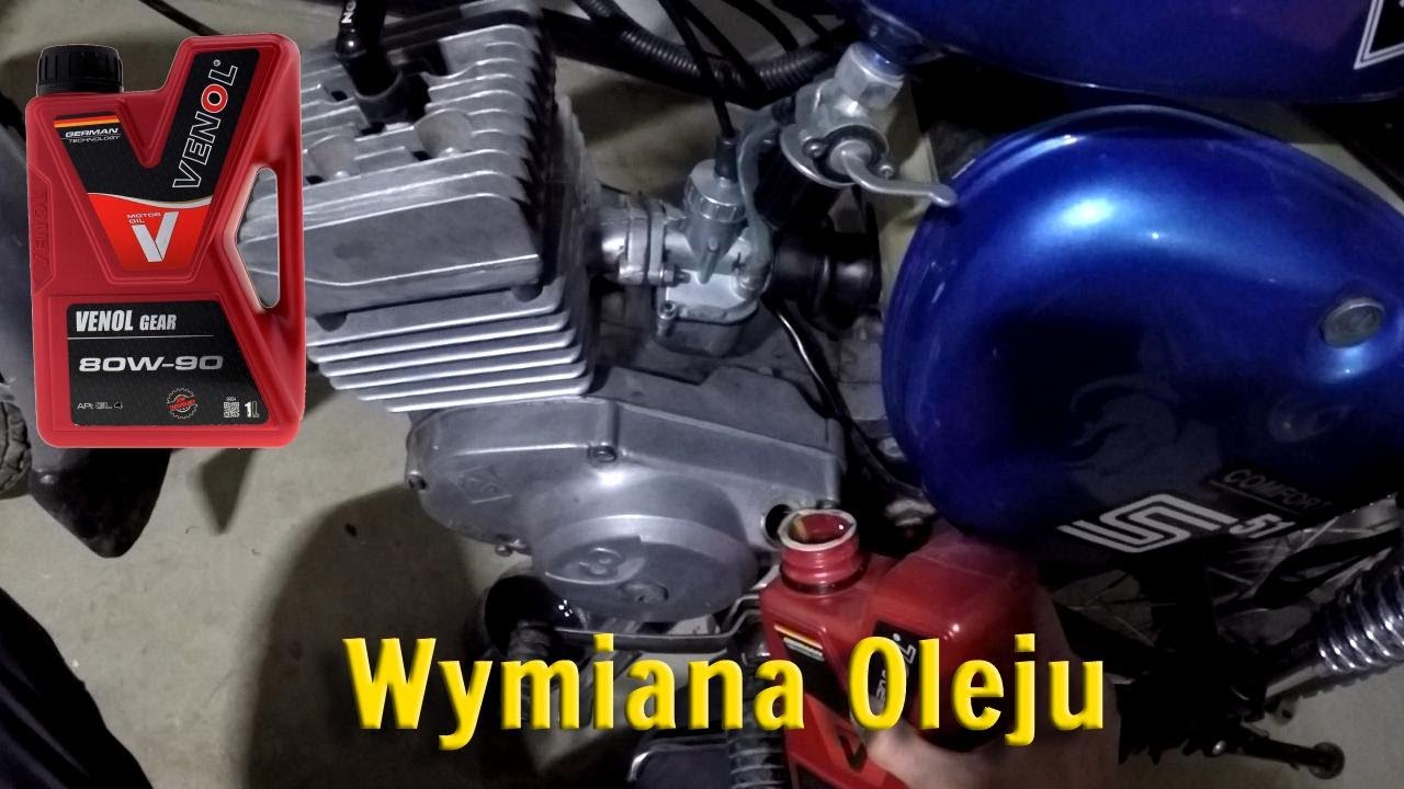 Wymiana oleju przekładniowego Simson s51