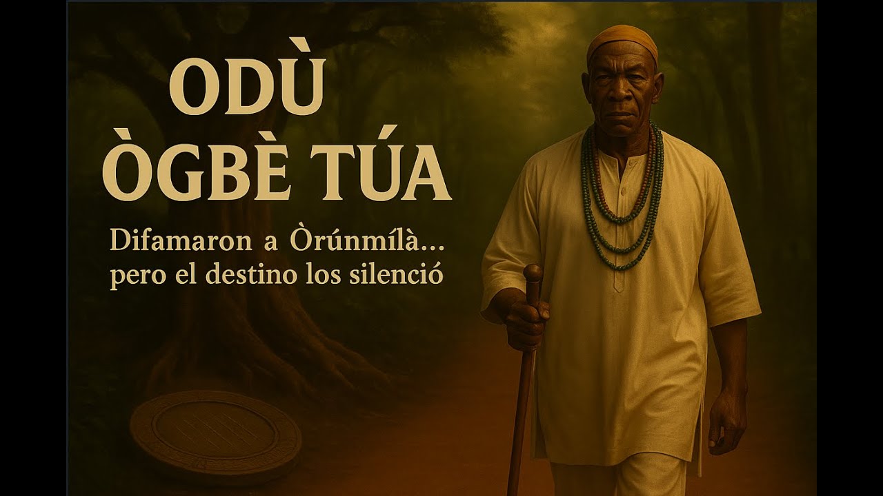 Odù Ògbè Túa | Ogbe Otura | Difamaron a Òrúnmìlà pero el destino los silenció.