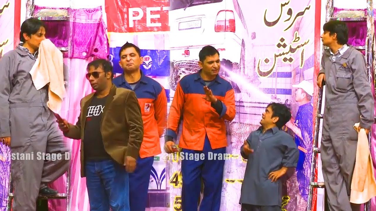 Amjad Rana and Vicky Kodu | Azeem Vicky | Zulfi | New Pakistani Stage Drama 2021 | Comedy Clip 2021