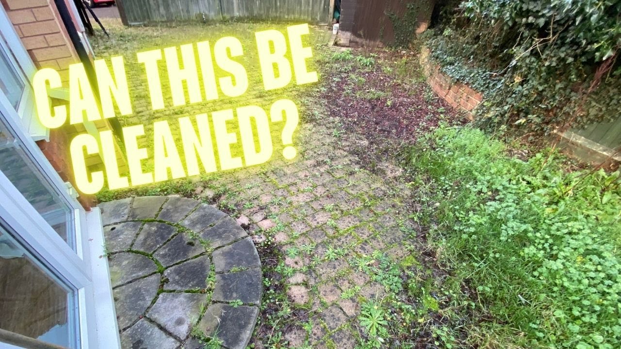 PRESSURE WASHING PATIO & DRIVEWAY THAT OTHER CONTRACTORS REFUSED TO CLEAN 