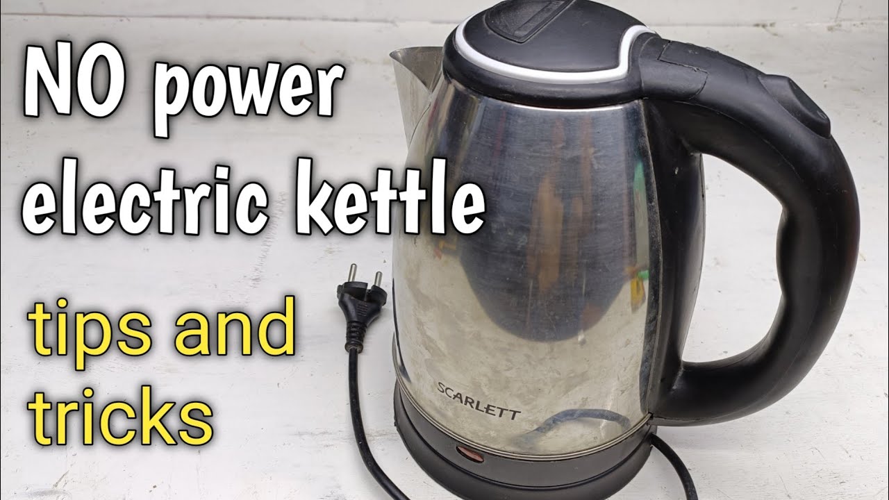 Electric kettle,(heater) no power,#repair#sunog.
