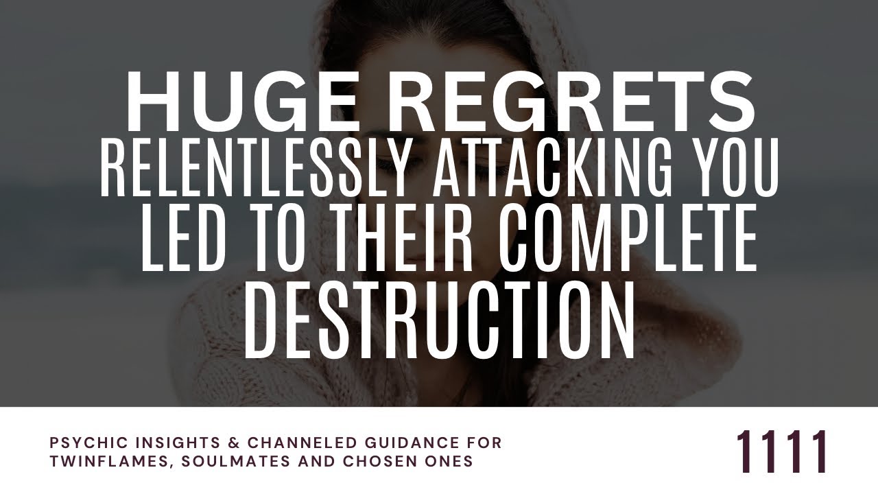 HUGE REGRETS ! Their TRAGIC DESTRUCTION Makes THEM REGRET Every MOMENT They Harassed & Oppressed YOU