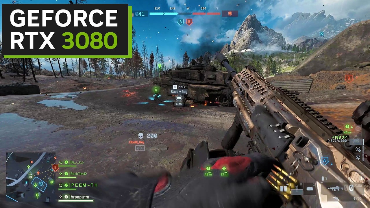 Battlefield 6 Season 2 – RTX 3080 1440p High Settings DLSS 4.5