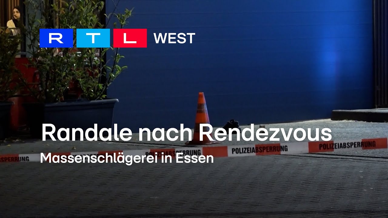 Randale nach Rendezvous: Massenschl&auml;gerei in Essen | RTL WEST, 24.05.2024