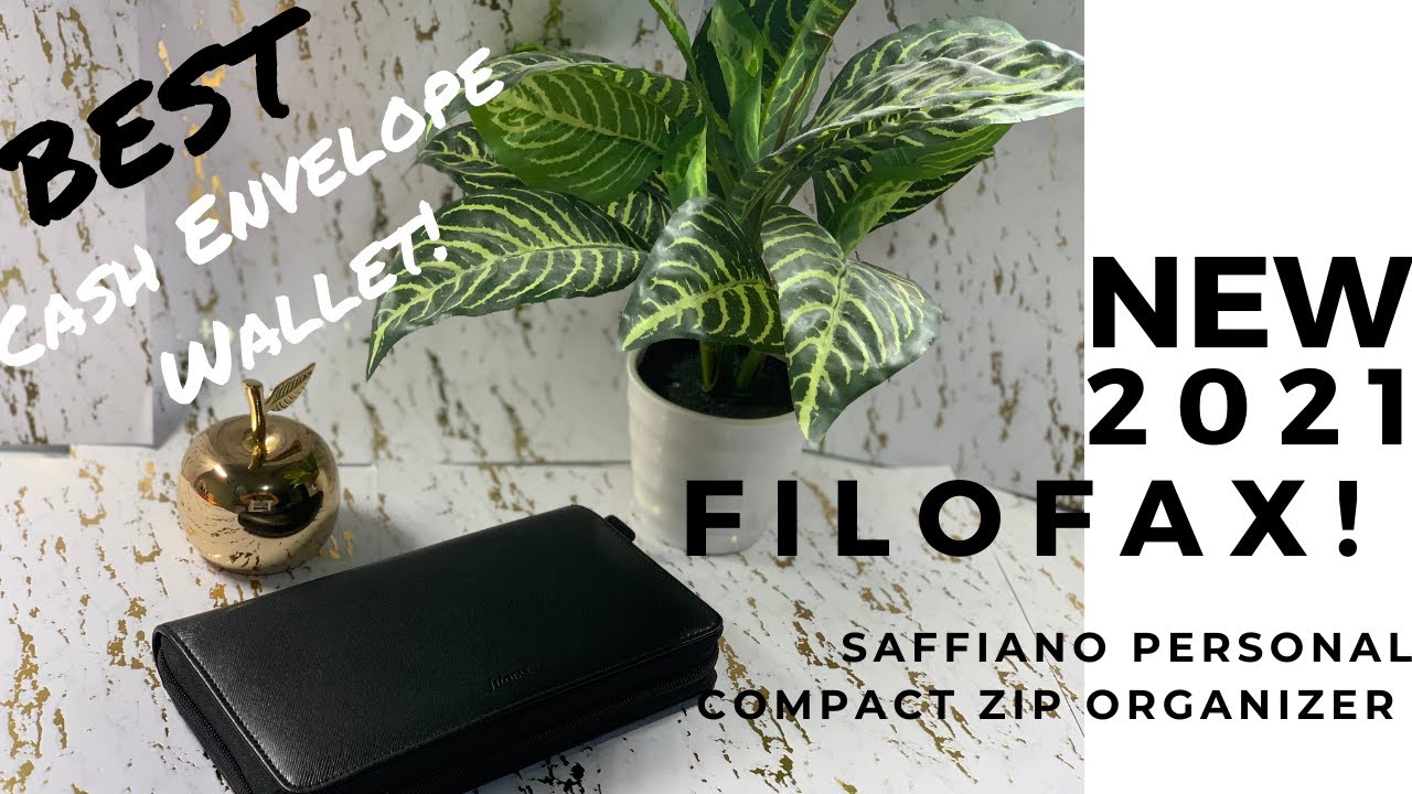 2021 Filofax Saffiano Compact Zip Organizer-Unboxing