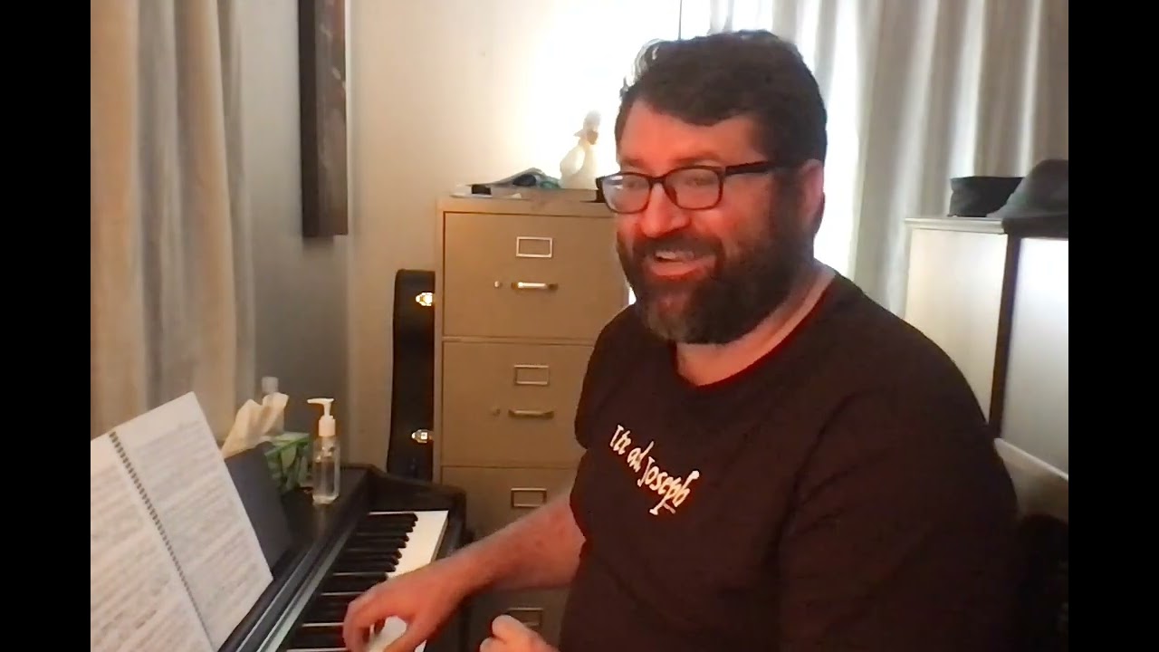 Te Deum Soprano Rehearsal video Bars 141-161