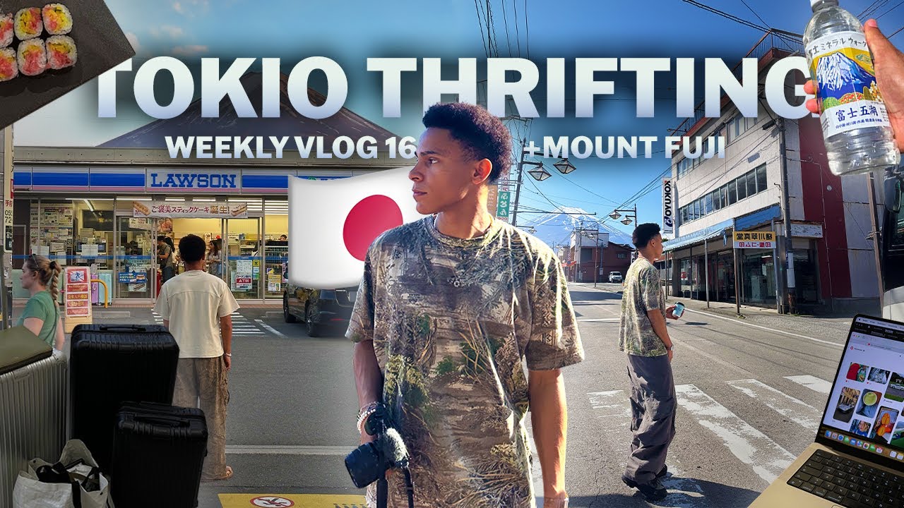 ICH WAR IN DEN BESTEN VINTAGE STORES IN TOKIO‼️😍I WEEKLY VLOG 16🇯🇵🔥 I JOSHIIKS