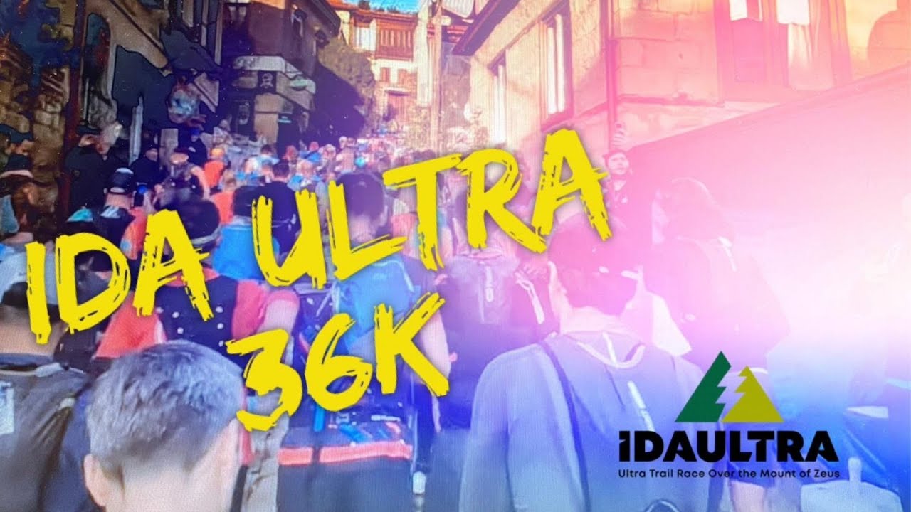 İda Ultra Trail  | 36 K Run Zeus 2022 #vlog 23 ultra maraton